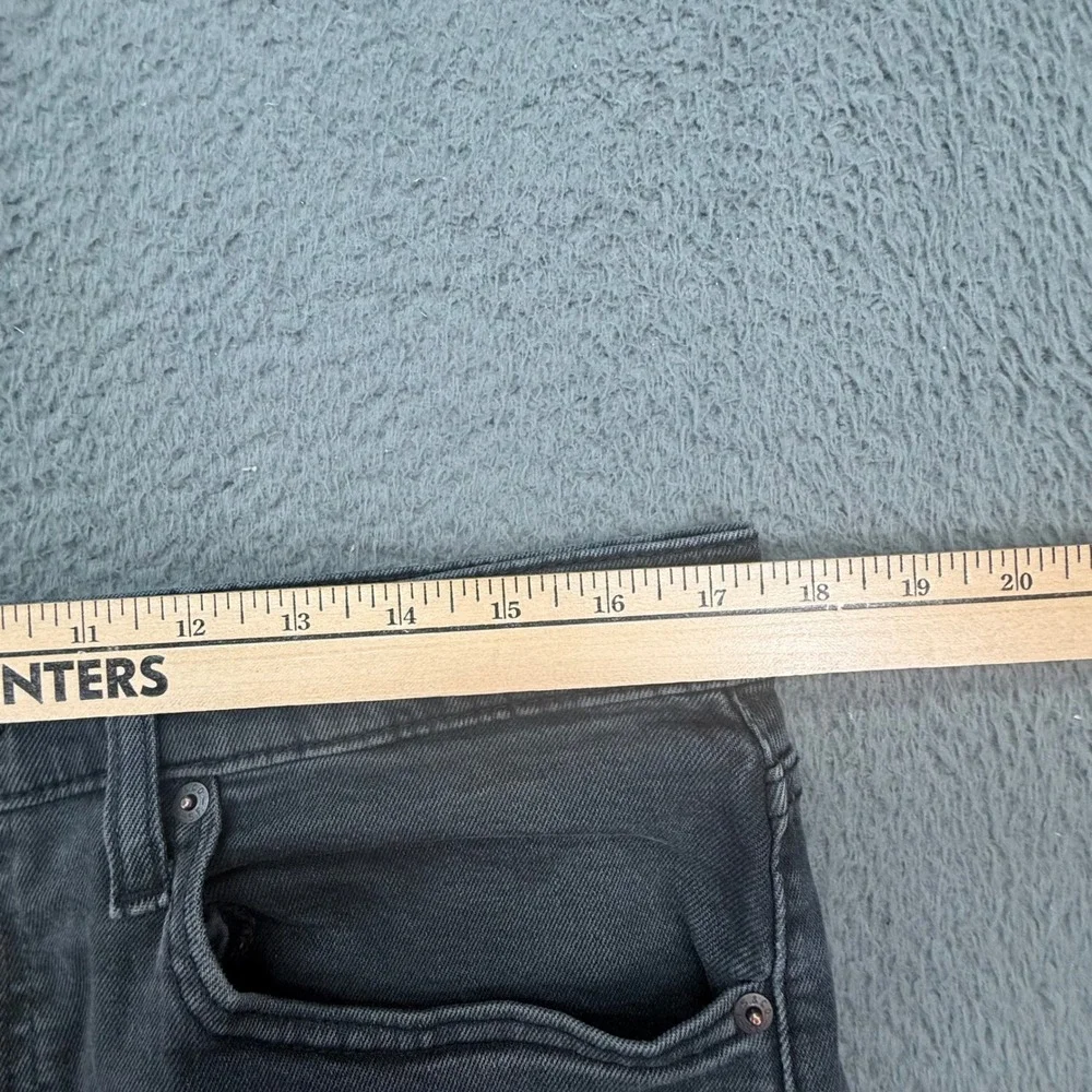 Levi's 512 Slim Taper Jeans Mens 34x32 Gray Charcoal Stretch Denim Pants‎